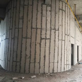 博悦佳轻质隔墙板 弧形墙面也能轻松搞定